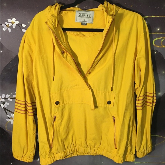 Fashions Yellow Wind Jacket - Picture 3 of 5